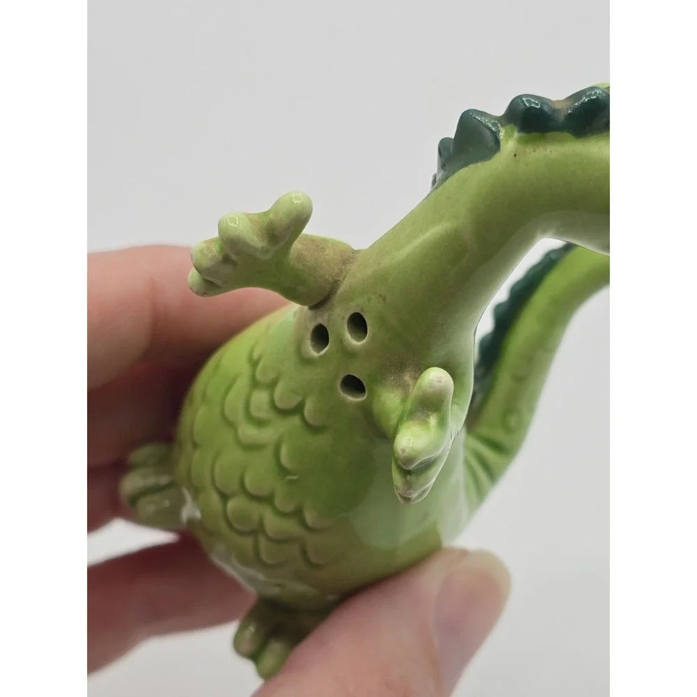 Vtg 1950s Puff & Stuff Dinosaurs Salt‎ and Pepper Shakers Japan Ceramic Single